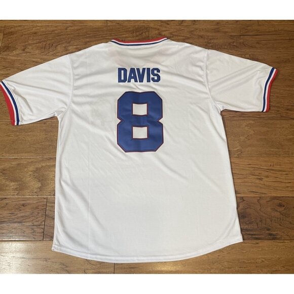Durham Bulls Team White Jersey Crash Davis #8 3XL - Picture 4 of 7